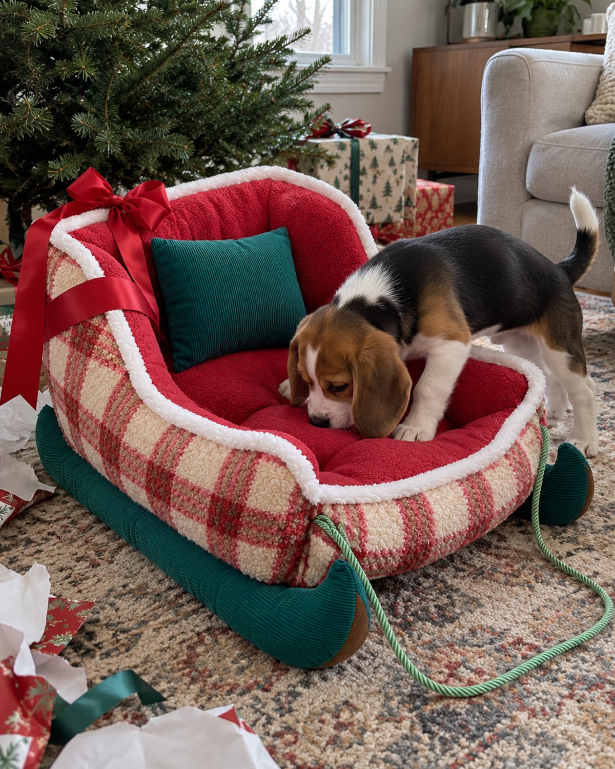 Their first gift to unwrap.