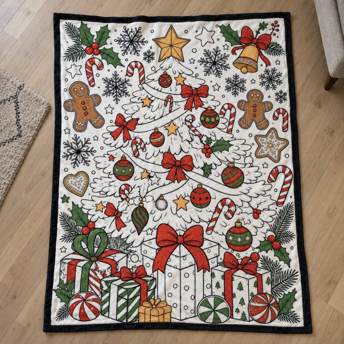 Christmas Tree / 28 × 39 in · 70 × 100 cm