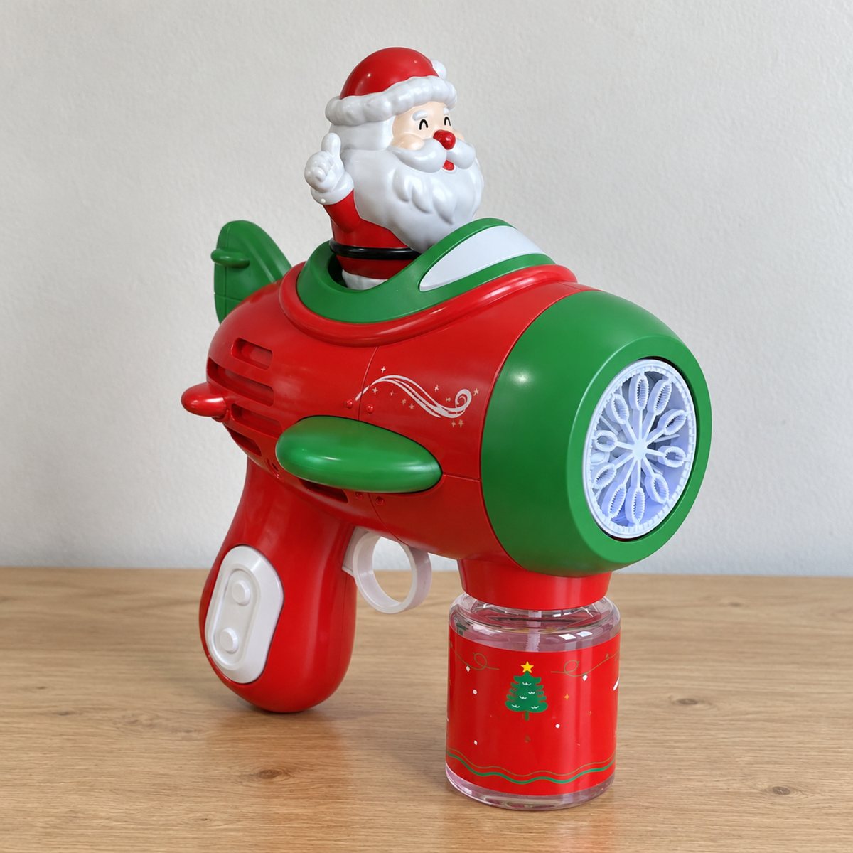 Santa Bubble Gun